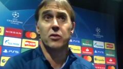 Lopetegui: "Pudimos hacer un poco más de daño"