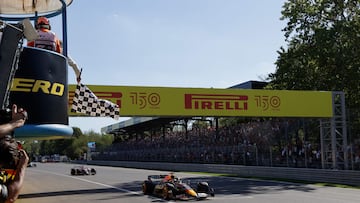 Verstappen gana en Monza.