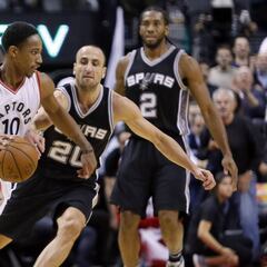 Mensaje de DeRozan a Ginóbili: "Sería grandioso aprender de él"