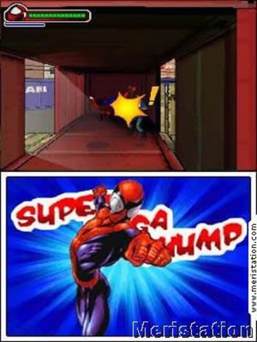 Ultimate Spider-Man fotografiado en Nintendo DS