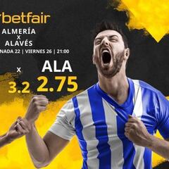 UD Almería vs. Deportivo Alavés: horario, TV, estadísticas, clasificación y pronósticos