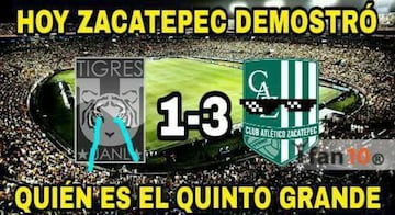 Los regiomontanos cayeron 1-3 ante Zacatepec en el Estadio Universitario, por lo que las burlas no se hicieron esperar para el cuadro universitario.