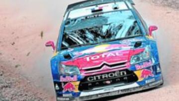 <b>APUESTAS. </b>A pesar de ir segundo, Loeb es el favorito al título.