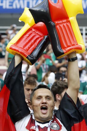 Así vive la afición el México vs Alemania dentro del estadio