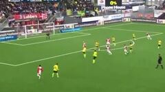 Sergio Peña presiona a Gareca: golazo en la victoria del Emmen