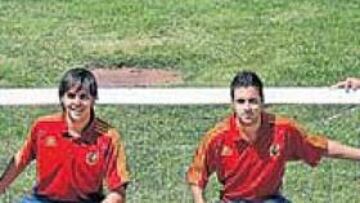 Los jugadores de la selección.