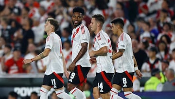 Golazo de Miguel Ángel Borja en la victoria de River ante México