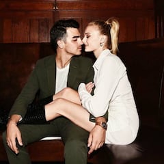 La actriz Sophie Turner y el cantante Joe Jonas esperan su primer hijo