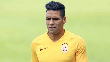 Falcao Garc&iacute;a, delantero colombiano