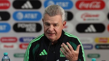 Soccer Football - International Friendly - Mexico Press Conference - Estadio Corona, Torreon, Mexico - November 14, 2025 Mexico coach Javier Aguirre during press conference REUTERS/Henry Romero