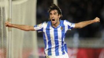 El defensa de la Real Sociedad, Carlos Martínez.