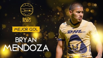 Bryan Mendoza se lleva Bal&oacute;n de Oro por Mejor Gol