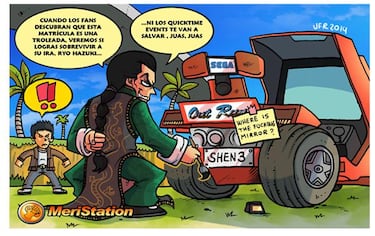 SEGA tiene problemas con la marca Shenmue