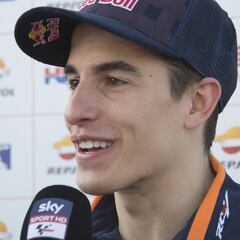 Márquez: "Admiro lo que está haciendo Valentino a su edad"