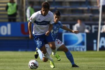 Juan Carlos Espinoza (U.Católica): El lateral proveniente de Huachipato sólo jugó cuatro partidos y 237 minutos.