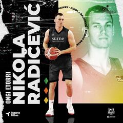 Radicevic, fichado por el Bilbao Basket y Rabaseda, a un paso
