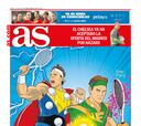 Rafa Nadal a través de las portadas de As