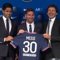 Las caras eran para analizarlas una a una: vean lo que pasó al final de la presentación de Messi