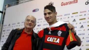 Guerrero, presentado con el Flamengo: "No soy el salvador"