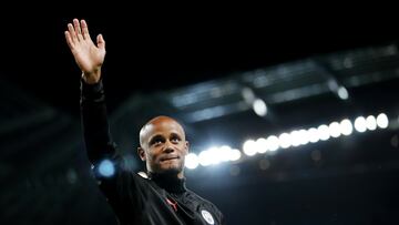 Vincent Kompany durante su etapa como jugador del Manchester City.