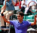 Federer, en dieciseisavos con 63 triunfos en París; cae Verdasco