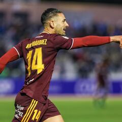 Kike Márquez, goles de puerta grande para el Albacete