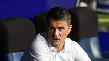 FILE PHOTO: Soccer Football - Friendly - Liverpool v AC Milan - Al-Maktoum Stadium, Dubai, United Arab Emirates - December 16, 2022 AC Milan technical director Paolo Maldini is seen before the match REUTERS/Satish Kumar/File Photo NO RESALES. NO ARCHIVES