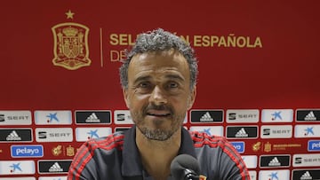 El seleccionador de España, Luis Enrique.