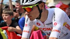 Ayuso: “Me veía venir lo de ayer, sufrí en todos los puertos”