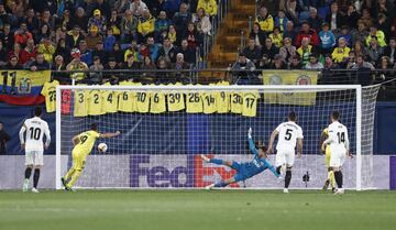 1-1. Santi Cazorla marc¨® de penalti el gol del empate.