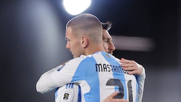 Franco Mastantuono dazzled alongside Lionel Messi for Argentina at River Plate, earning praise from fans and coach Lionel Scaloni.