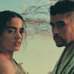 Rosalía y Bad Bunny arden en llamas en su nuevo videoclip