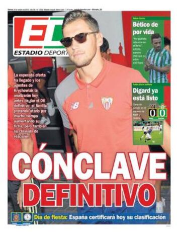 Portadas de la prensa deportiva