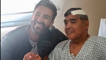 ¡Hola, Diego! La primera imagen de Maradona después de su operación