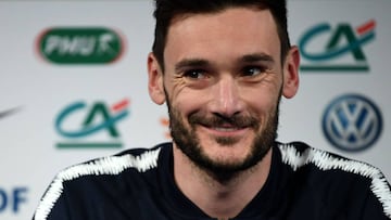 Hugo Lloris, arquero de la Selección de Francia.