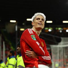 Alejandro Garnacho se enciende con Manchester United