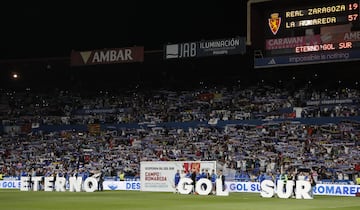 Eterno Gol Sur. Con esta instant¨¢nea se ha homenajeado a esta grada antes de su demolici¨®n en julio.