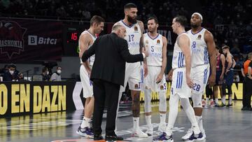 Causeur, Poirier, Rudy, Heurtel y Yabusele, en Vitoria junto a Laso.