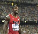 Gatlin: "Me enfrenté a un gran Bolt, él es un competidor nato"