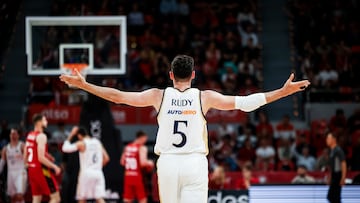 Rudy Fernández reclama una acción.