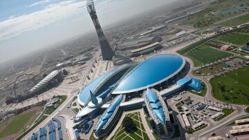 Aspire es una de las zonas deportivas más completas y vanguardistas del mundo. Además de todo lo relacionado con el fútbol, incluido un campo mundialista, el Khalifa, se practican deportes de todo tipo con los mejores medios posibles.