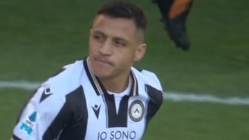 Alexis volvió a la Serie A: jugó ante otro chileno y así le fue
