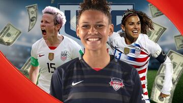 ¡Histórica! Trinity Rodman y los mejores sueldos del futbol femenino de Estados Unidos