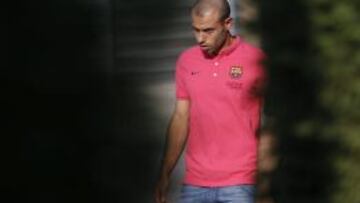 Mascherano, fuera de la lista; vuelven Mathieu y Rafinha