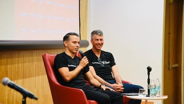 Javier Saviola visita proyecto social en Chile