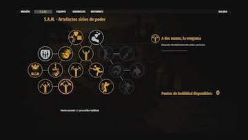 En Serious Sam 4 tenemos un árbol de habilidades que nos permite especializarnos en distintos estilos de juego