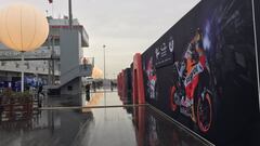 La lluvia pone en peligro las calificaciones del GP de Qatar.