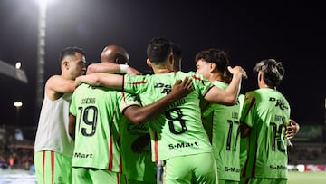 Ramon Rodriguez celebrates this goal 2-1 of Juarez during the 12th round match between FC Juarez and Tigres UANL as part of the Liga BBVA MX Varonil, Torneo Clausura 2026 at Olimpico Benito Juarez Stadium, on March 22, 2026 in Ciudad Juarez, Mexico.