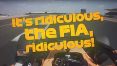 El mensaje de Alonso a la FIA por radio en Silverstone.