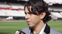 Así se presentaba Gallardo en River hace siete años